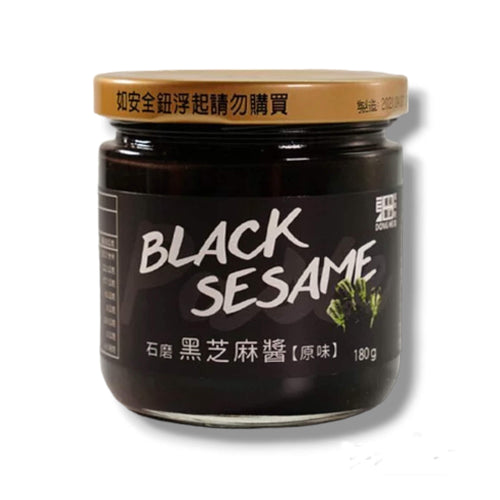 DONGHE UNSWEETENED BLACK SESAME BUTTER / 東和石磨黑芝麻醬(無糖) 180g